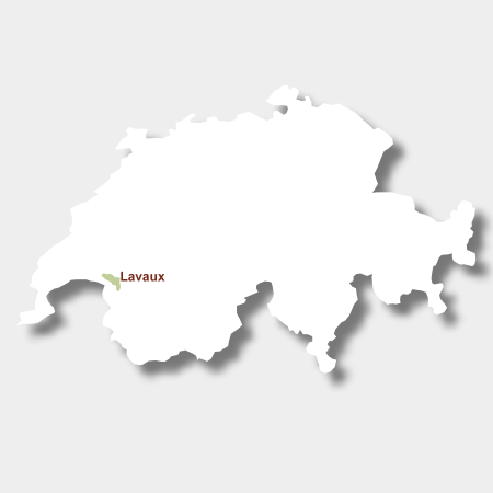 Karte Weinbaugebiet Lavaux