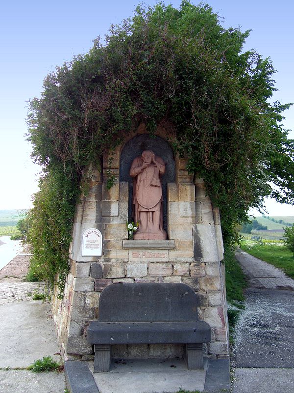 St. Alban Statue in Bodenheim